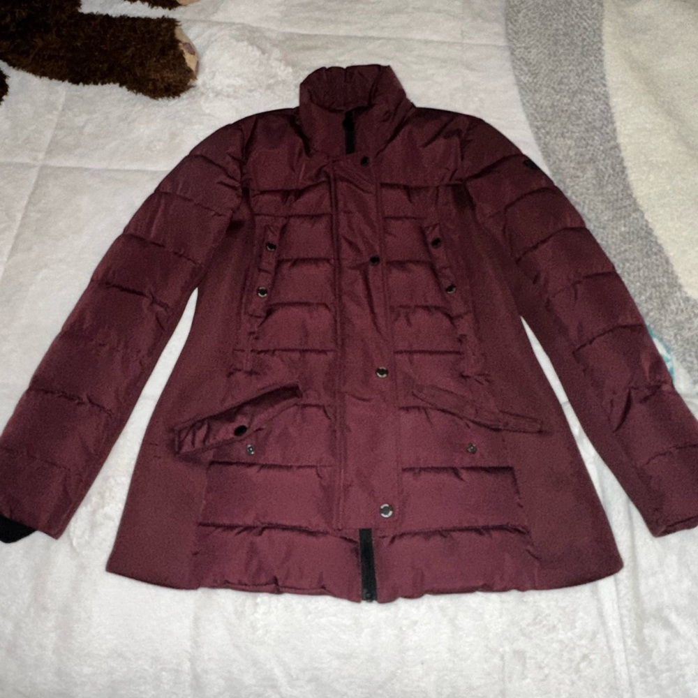 Burgundy Michael Kors jacket